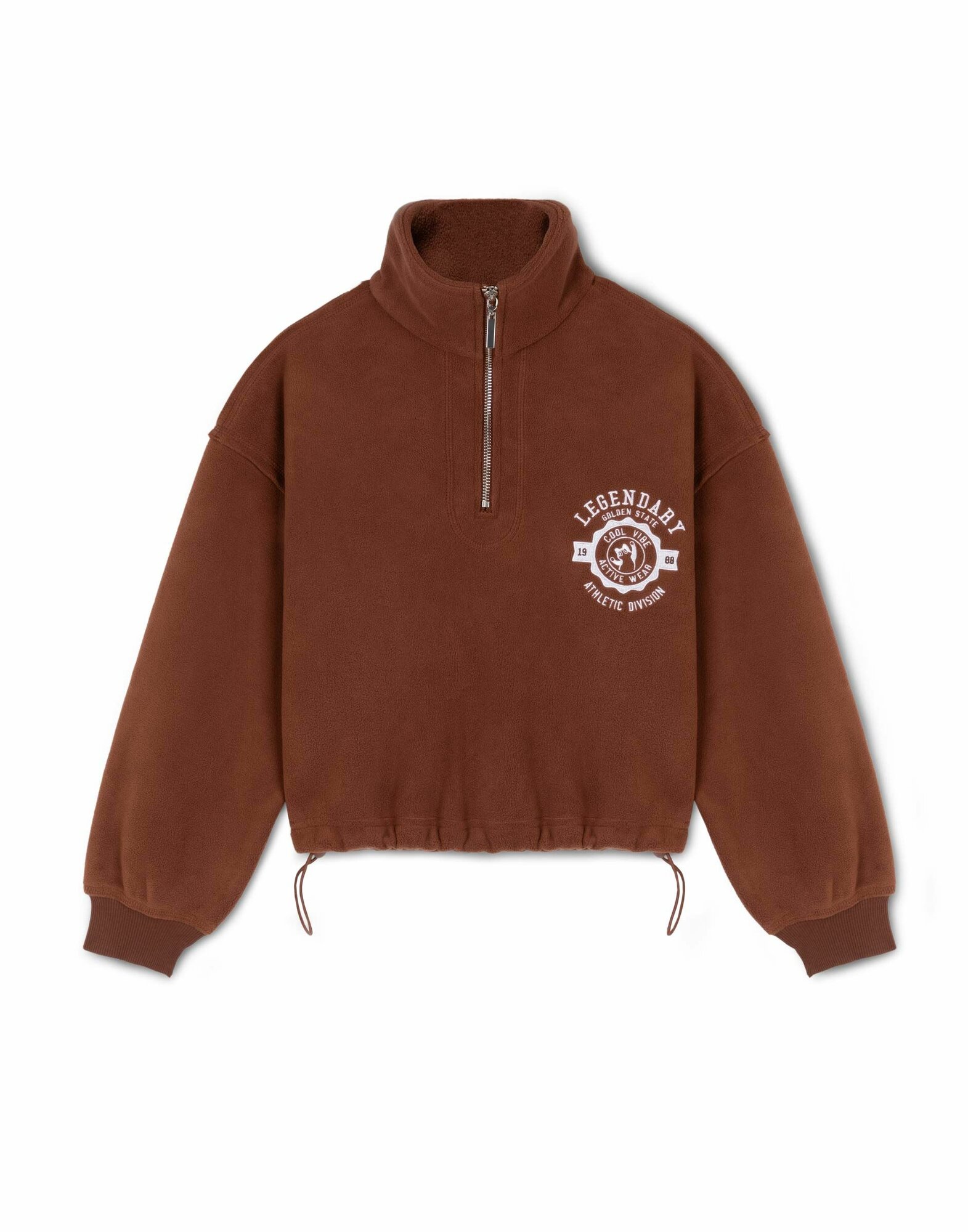 Свитшот Gloria Jeans, размер 10-12л/146-152, коричневый