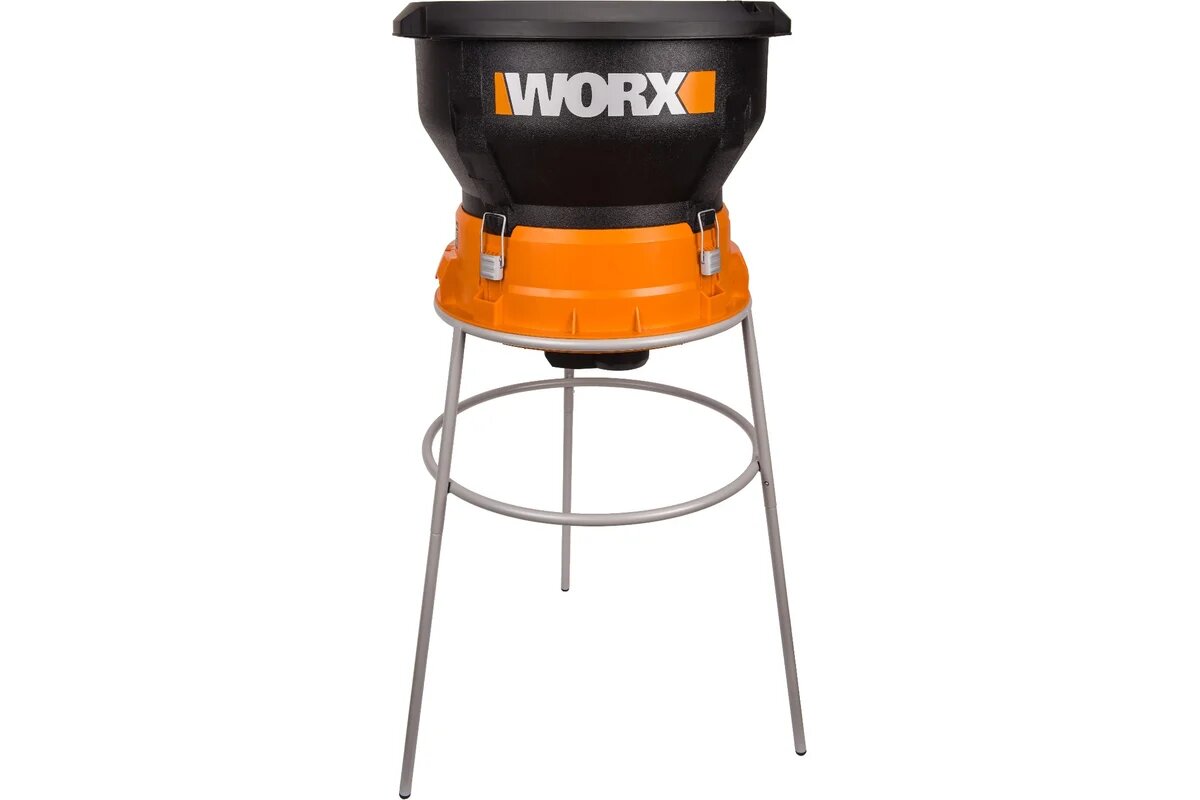 Мульчер WORX WG430E для листьев и травы, электрический, Flex-a-Line, мощность 1600Вт