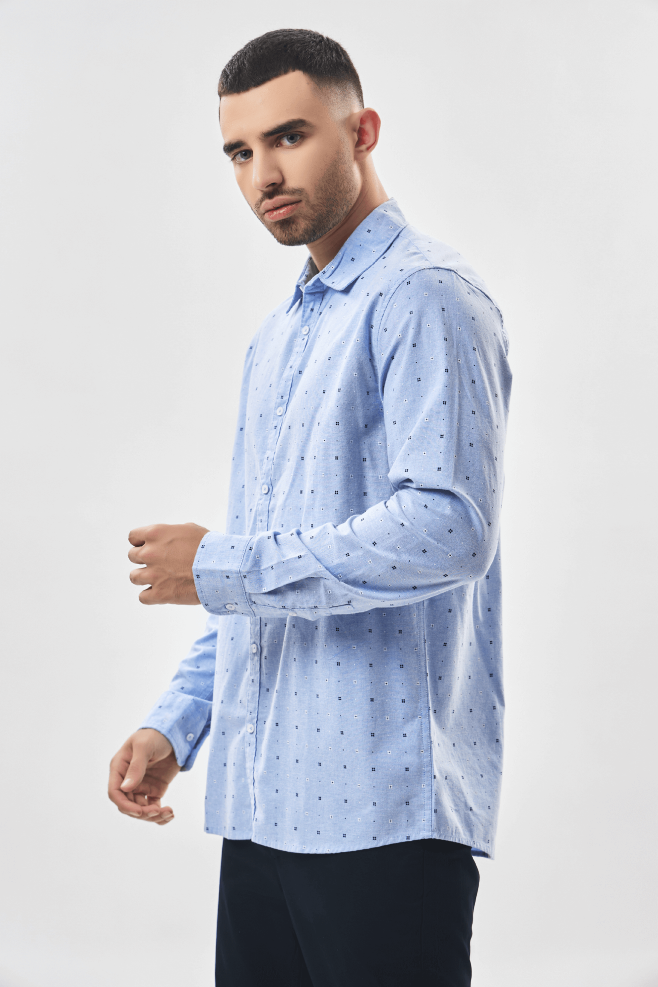 Рубашка TERRA PRO, размер M, blue — фото 1