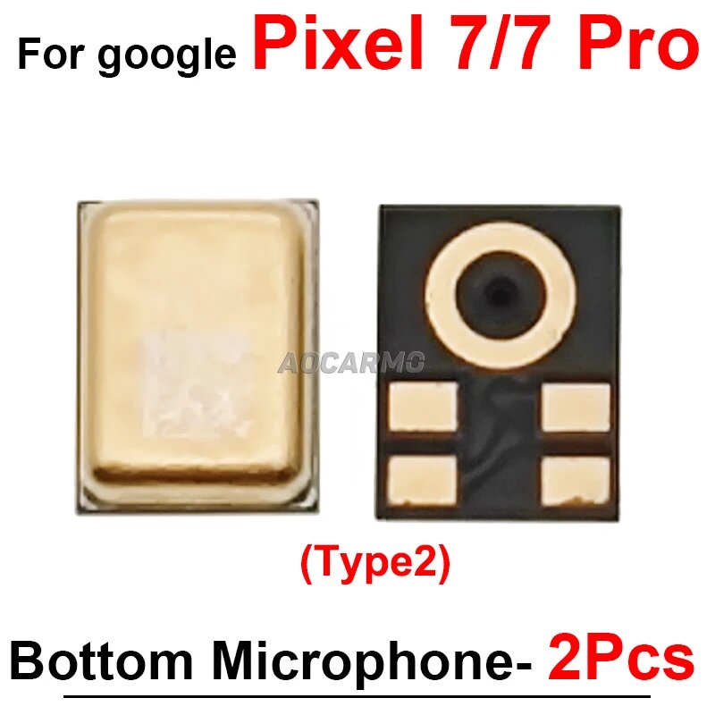 Для Google Pixel 6 7 Pro нижний микрофонный модуль запасные части для ремонта 7Pro--Type2--2Pcs