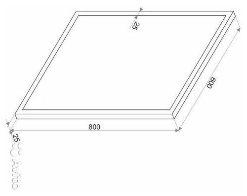 Сенсорное Led зеркало с подсветкой по периметру - фотография № 4