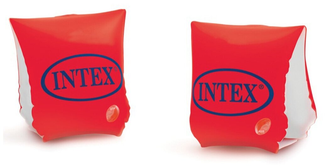 Надувные нарукавники Intex Делюкс 23 х 15 см. - фото №10