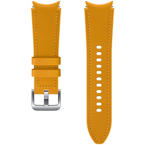 Ремешок Samsung Galaxy Watch Hybrid Leather для Samsung Galaxy Watch 4/4 Classic горчичный (ET-SHR88