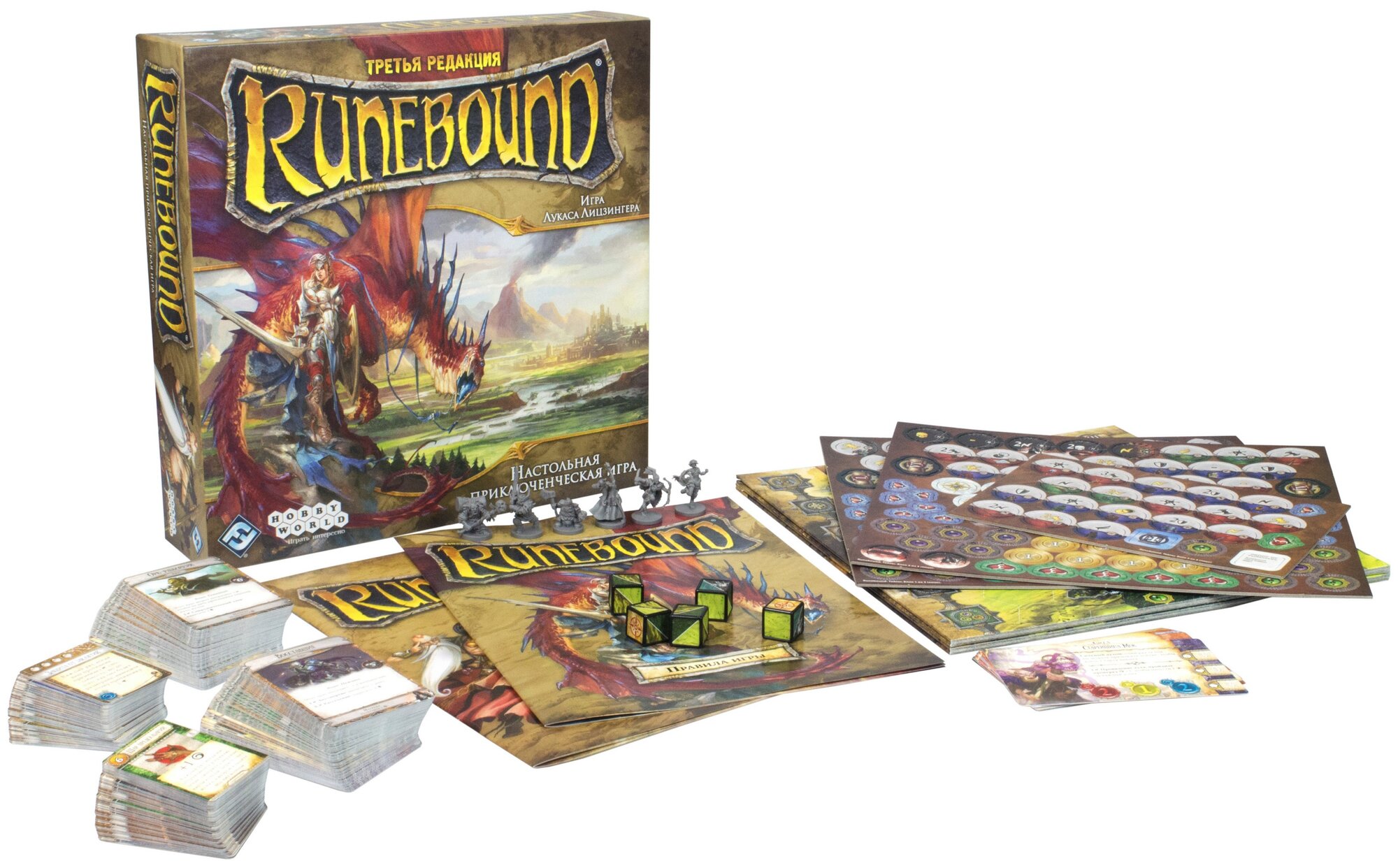 RUNEBOUND Настольная игра Hobby World - фото №2