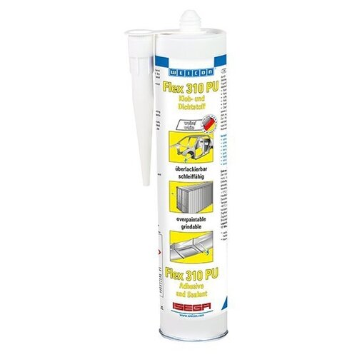 Герметик Weicon Flex 310 Полиуретан 300 мл белый