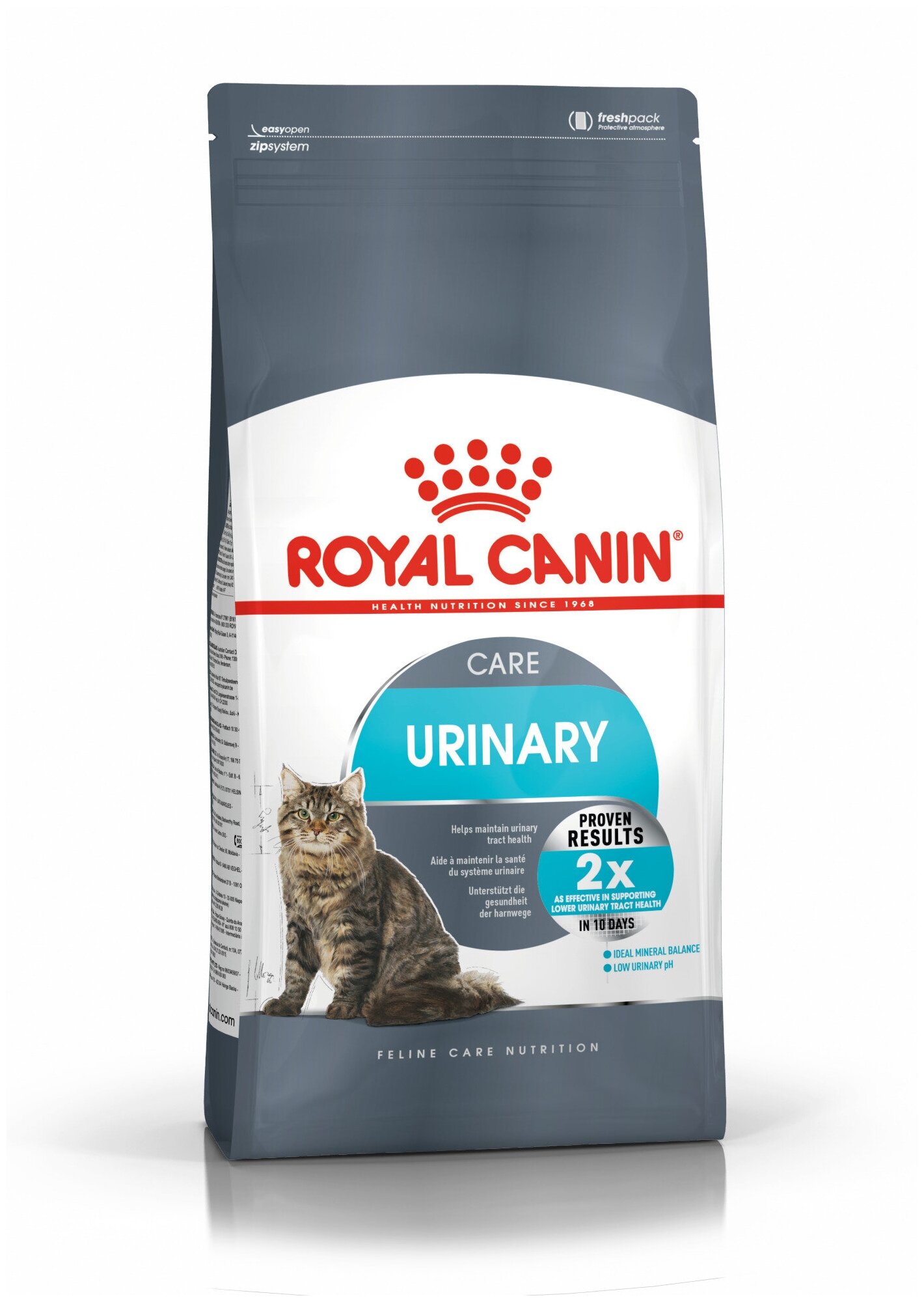 Royal Canin Уринари кэа 0,4 кг при мочекаменной болезни, лечение и профилактика для кошек