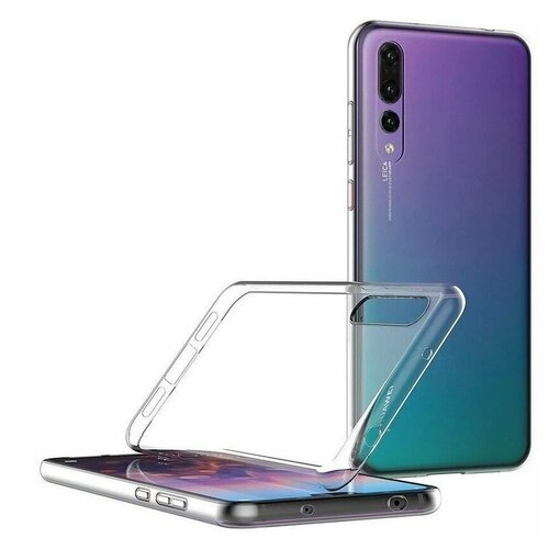 фото Силиконовый чехол j- case premium для huawei nova 4, толщина 0,5мм прозрачный j-case