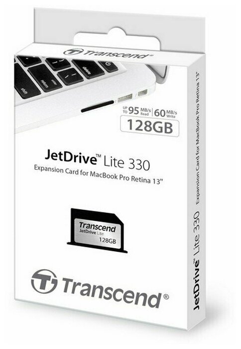 Карта памяти JetDrive Lite 330 Transcend - фото №2