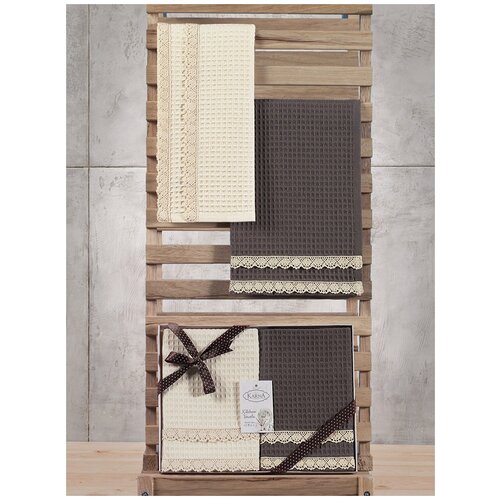 фото Karna кухонное полотенце kopenaki br20181 (40х60 см - 2 шт)