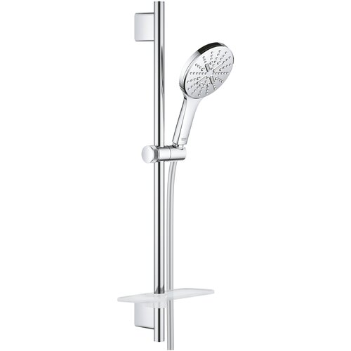 Душевой гарнитур Grohe RainShower SmartActive 130 26546000, хром хром 1750 мм grohe 26546000 rainshower smartactive душевой гарнитур 3 режима хром