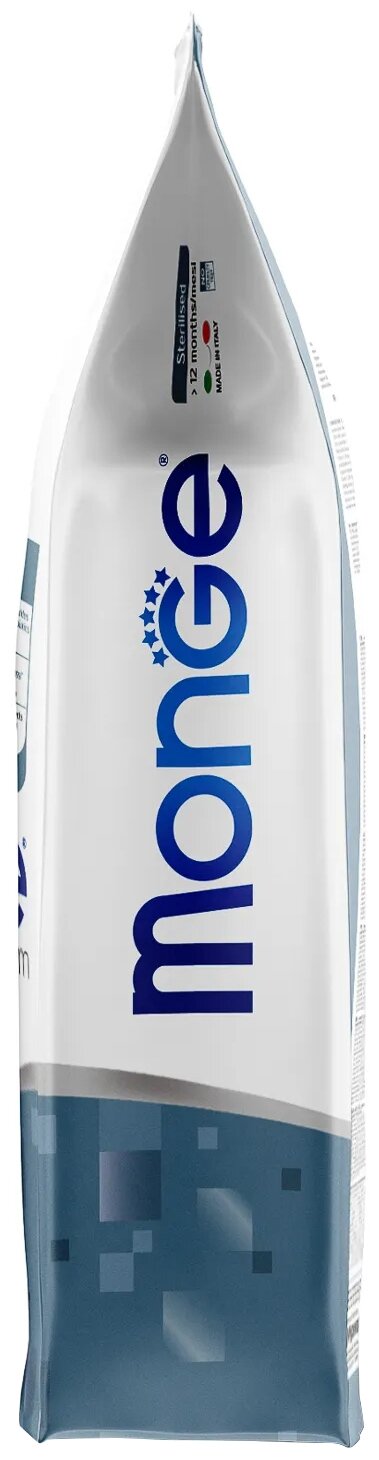 Корм для стерилизованных кошек Monge Natural Superpremium, профилактика избыточного веса, с форелью — фото 1