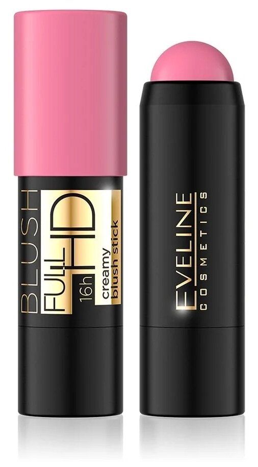 Эвелин / Eveline Blush stick full HD - Кремовые румяна в стике тон 01