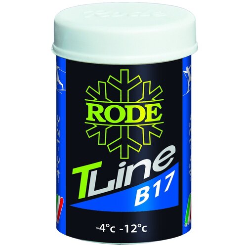 Мазь держания Rode T-Line B17, -4°…-12°C, TLS-B17, 45 г мазь держания toko nordic grip wax x cold 12°с 30°с 25 г