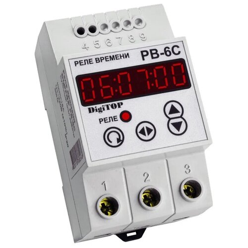 Программируемое реле времени РВ-6с (суточный режим)