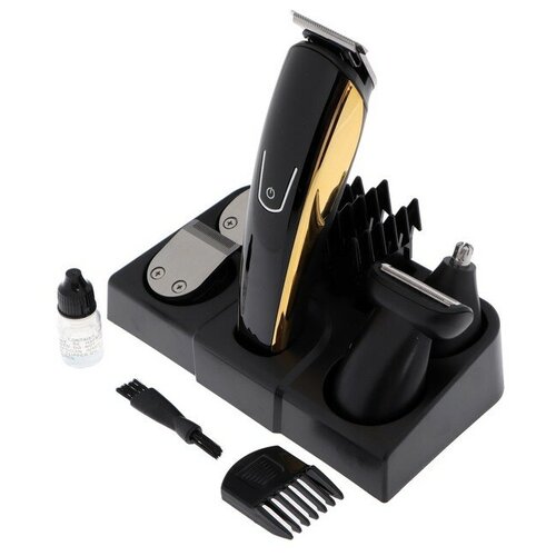 Набор для стрижки Luazon LTRI-15 5 в 1 6 Вт 36912 мм триммер АКБ чёрный 411400₽