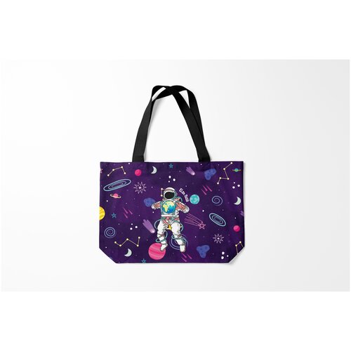 фото Сумка-шоппер / 46х35 см / знаменитости / илон маск elon musk burnettie