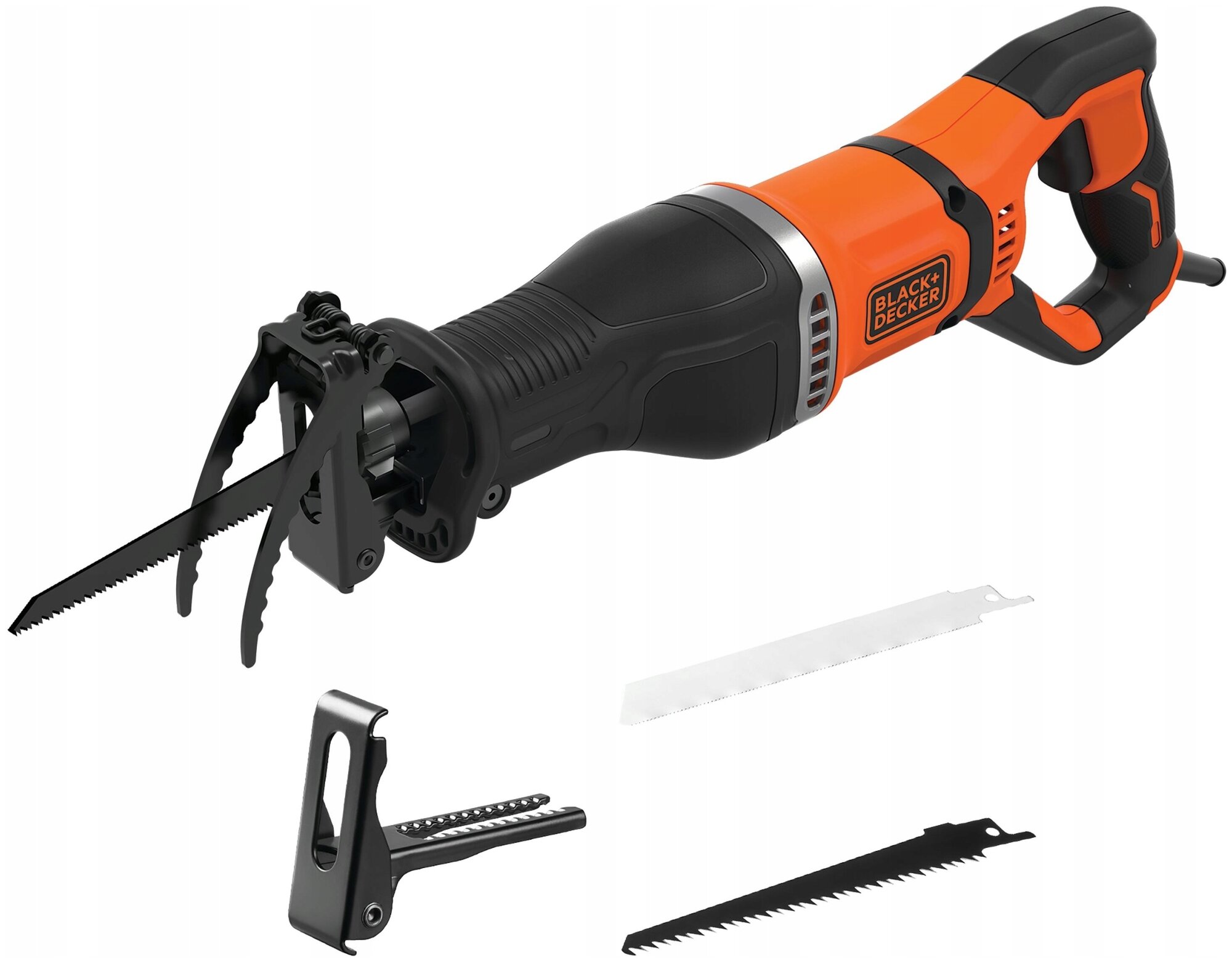 Black+Decker Сабельная пила 750Вт с захватом веток BES301-QS