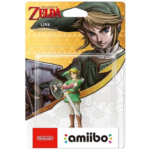 Интерактивная Фигурка Amiibo Link Twilight Princess The Legend of Zelda Nintendo Switch Линк