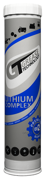 Смазка Lithium Complex Grease HT, EP2, 400 г GT OIL 4640005941333