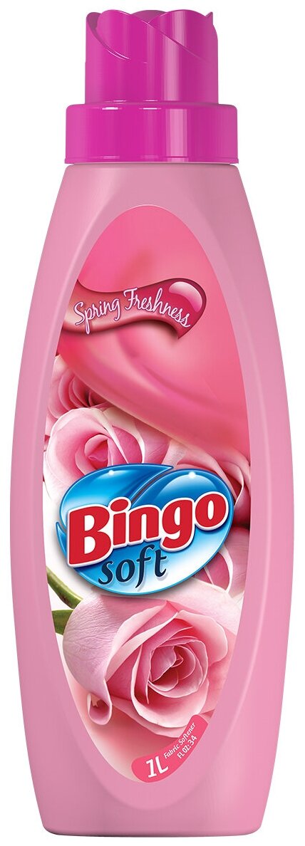 Кондиционер для белья Bingo Soft SPRING FRESNESS 1 л.