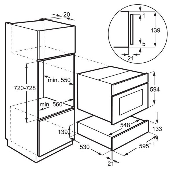 Встраиваемый подогреватель для посуды Electrolux Intuit 900 KBD4T - фотография № 11