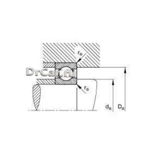 Подшипник 17/30/7, Шариковый Nsk арт. 6903-VV