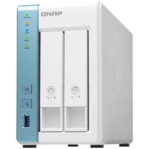 Сетевое хранилище NAS Qnap TS-231P3-2G 2-bay