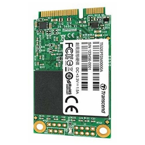 96FD-M032-TR71 Жесткий диск Transcend 32GB mSATA SATAIII MLC SSD Advantech OEM OEM 1105000₽