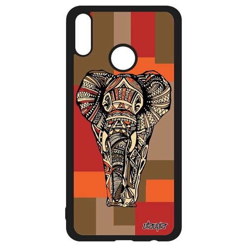 фото Красивый чехол для телефона // honor 8x // "слон" саванна elephant, utaupia, цветной