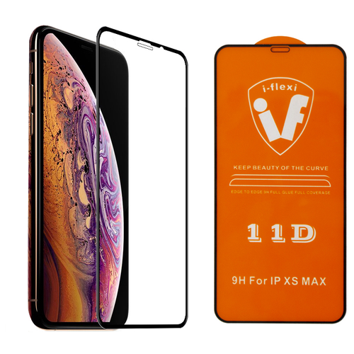 YG Защитное стекло i-Flexi для iPhone 11 Pro Max/XS Max (Black)