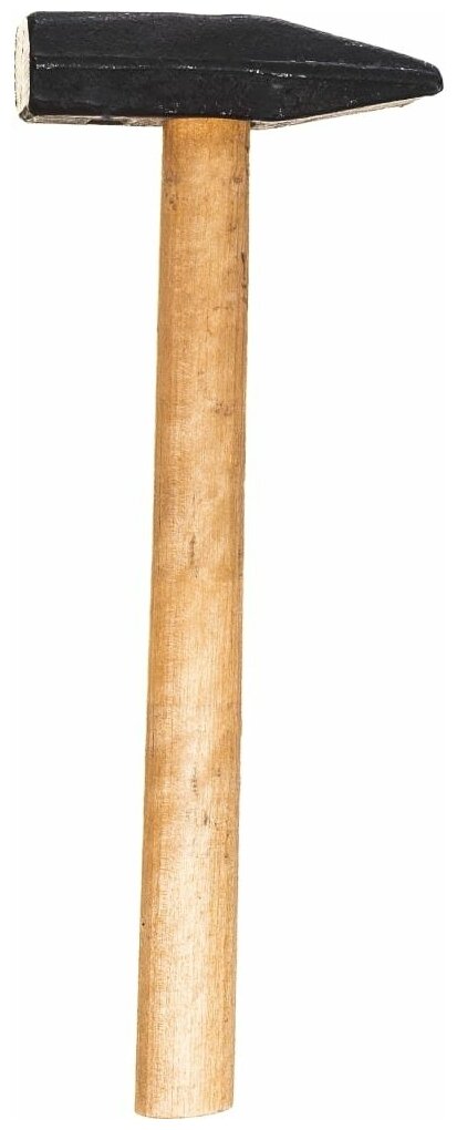 Молоток слесарный 1000 г, квадратный боек, деревянная рукоятка 10301