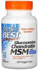 Glucosamine Chondroitin MSM with OptiMSM 120 капсул