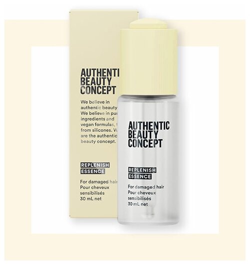 AUTHENTIC BEAUTY CONCEPT Эссенция для поврежденных волос Replenish 30 мл