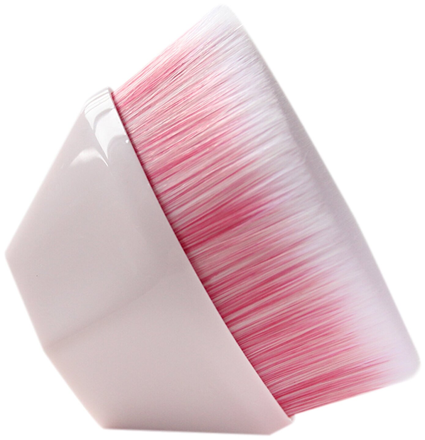 фото Косметическая кисть кабуки для тона, цвет розовый