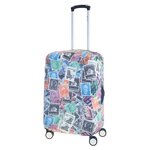 Чехол для чемодана M Best Bags Ч-1568660 цветной-POST-Почта - изображение