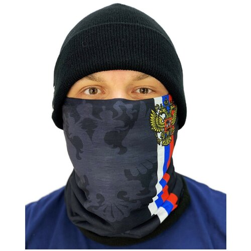 фото Шарф-труба skully tube fleece rus