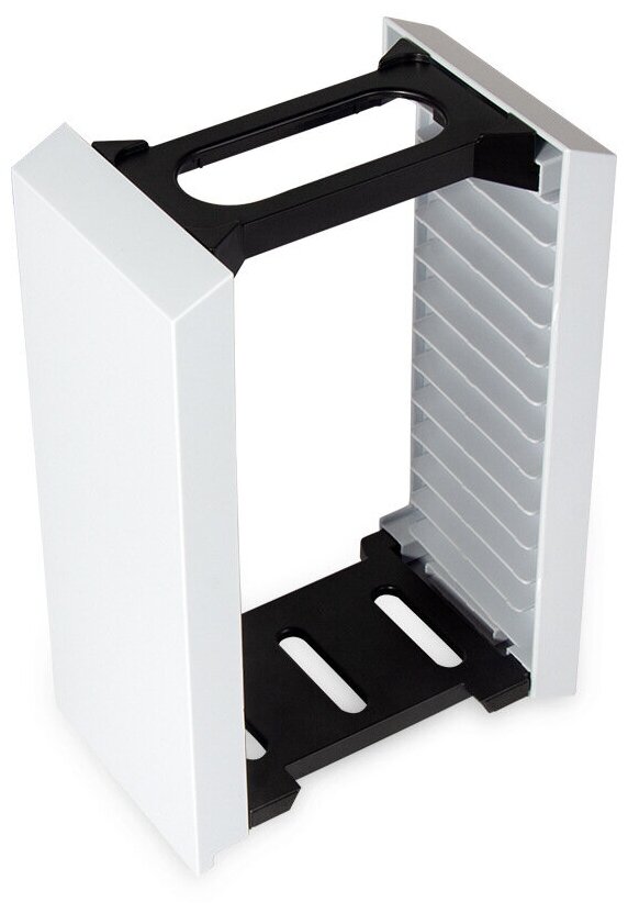 Вертикальная подставка-стойка MyPads для игровой приставки Playstation 5/ PS4/ Xbox One/ Nintendo Switch для хранения дисков