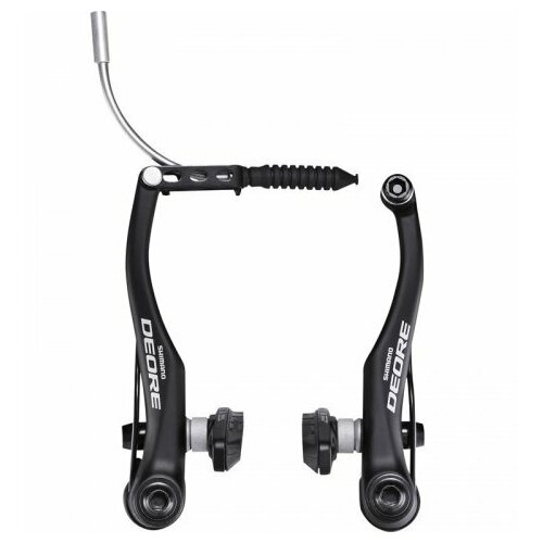 фото Тормоз велосипедный shimano lx задний v-brake br-t610, черный, колодки s70c ebrt610rx41slp