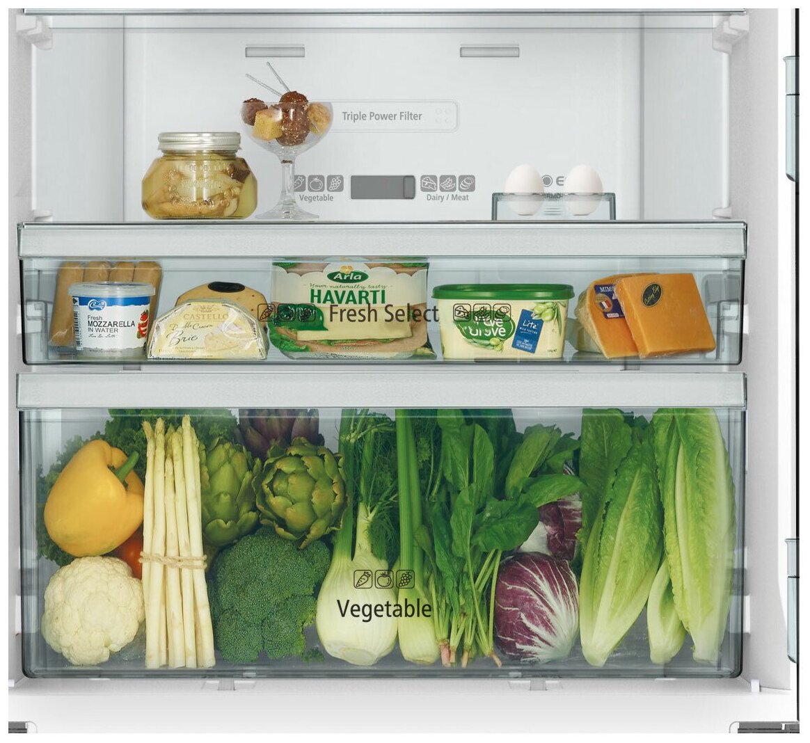R-WB 562 PU9 GBW витринный Холодильник многодверный Hitachi R-WB 562 PU9 GBW коричневый - фотография № 4