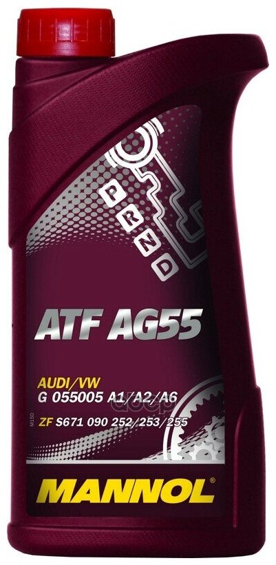 MANNOL 1375 трансмиссионное масло 8212 ATF AG55, 1L