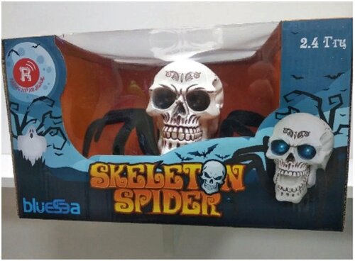 Робот на радиоуправлении Bluesea Skeleton Spider Череп Паук Спайдер. Оригинал.
