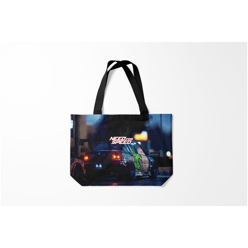 фото Сумка-шоппер / 46х35 см / геймерам / nfs burnettie