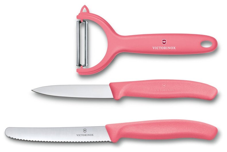Набор из 3 ножей VICTORINOX Swiss Classic: нож для томатов, столовый нож 11 см, нож для овощей 8 см Victorinox MR-6.7116.33L12