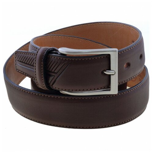 фото Мужской кожаный ремень tony perotti 4000/35/2-125 коричневый