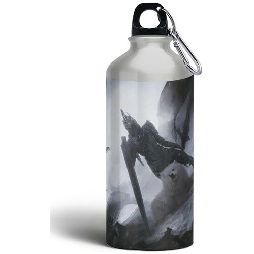 фото Бутылка спортивная/туристическая фляга игры dark souls дарк соулс - 5364 ф brutbottle