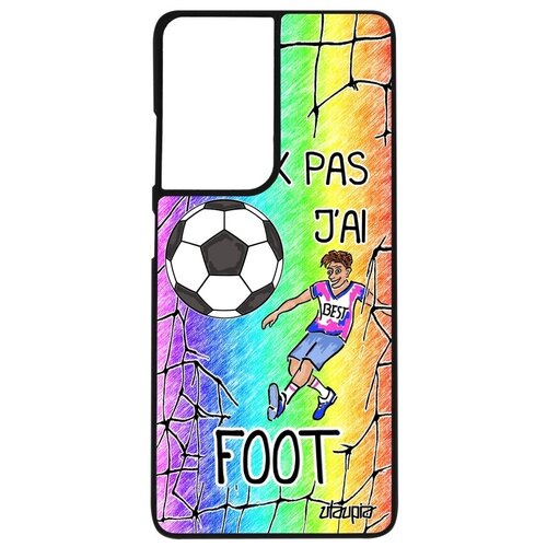 фото Новый чехол на смартфон // galaxy s21 ultra // "не могу - у меня футбол!" крутой надпись, utaupia, цветной