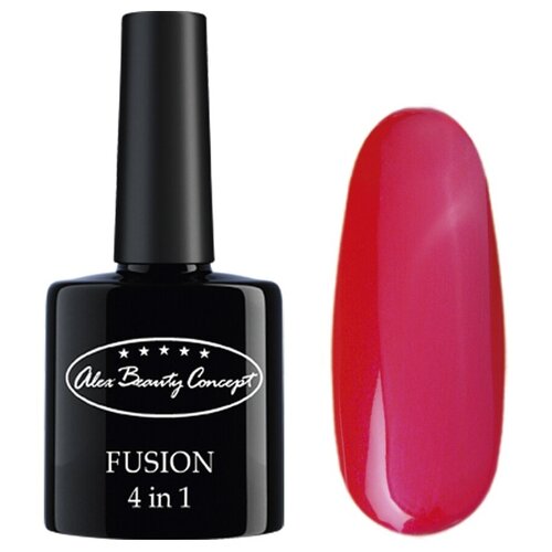 Alex Beauty Concept Гель-лак Fusion 4 in 1 Gel, 7.5 мл, красный alex beauty concept гель лак fusion 4 in 1 gel 7 5 мл цвет красно коралловый