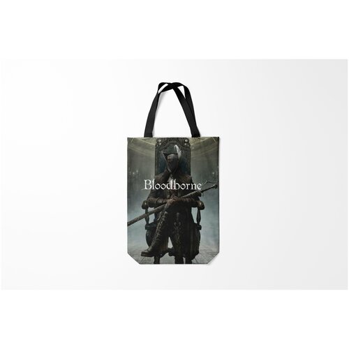 фото Сумка-шоппер / 31х42 см / геймерам / bloodborne bloodborne. burnettie
