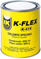 Клей K-FLEX 0,8 lt K 414 каучуковый для теплоизоляции