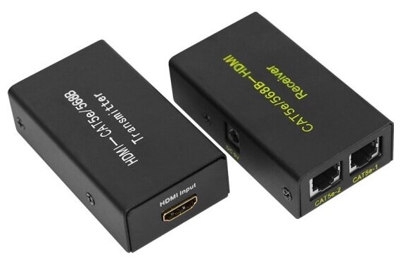Удлинитель (передатчик+приемник) HDMI Rexant 17-6906